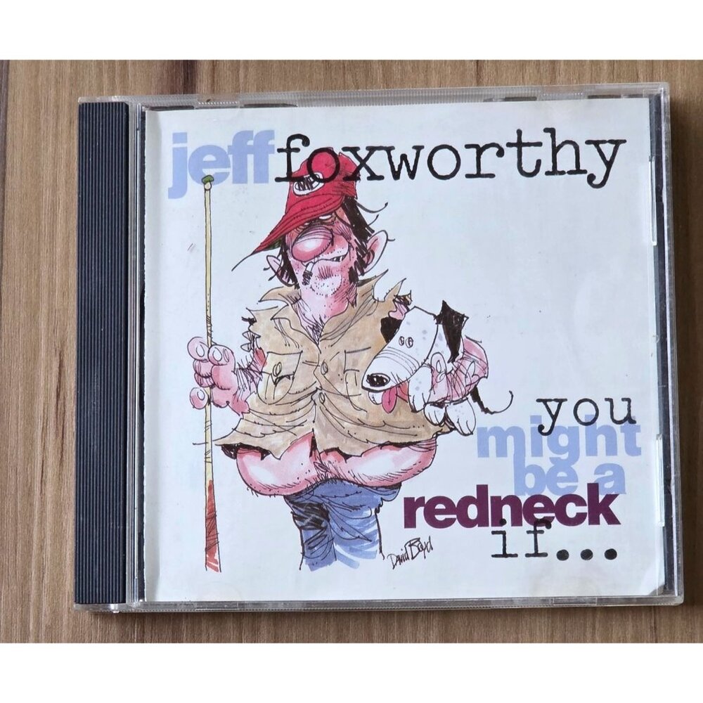 You Might Be a Redneck If by Jeff Foxworthy (CD, 1993) Comedy Standup Vintage